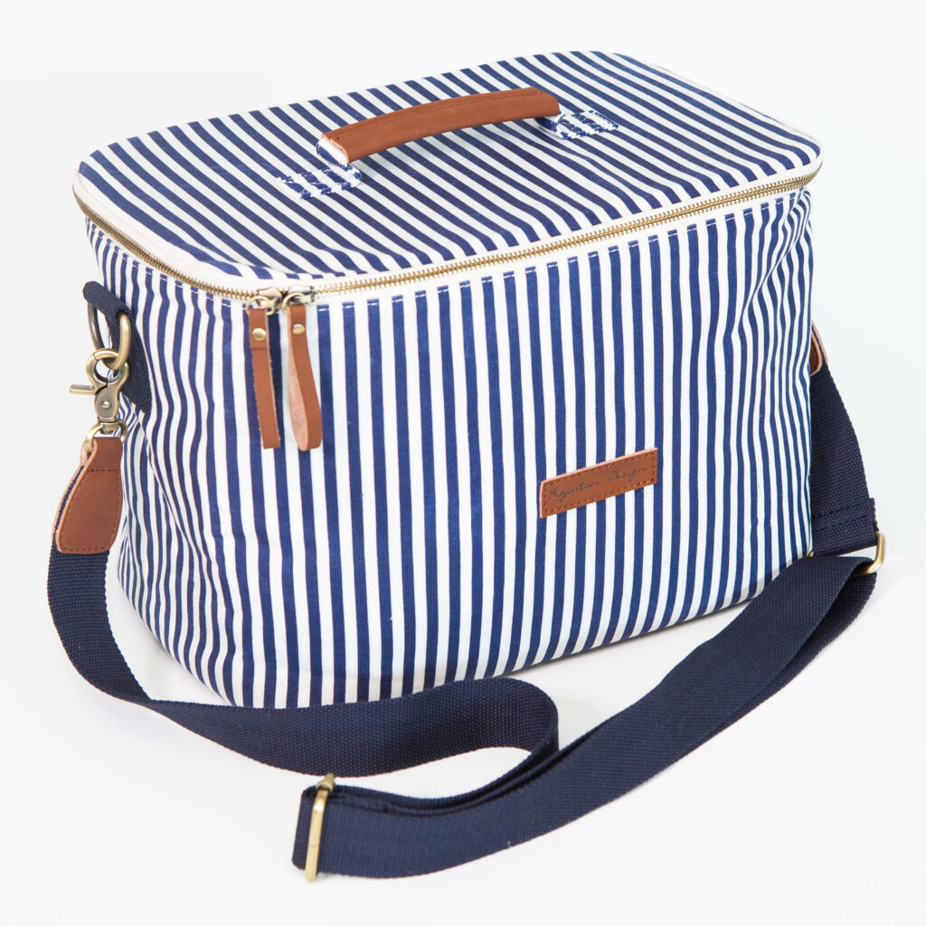 Kylväska i vaxad canvas